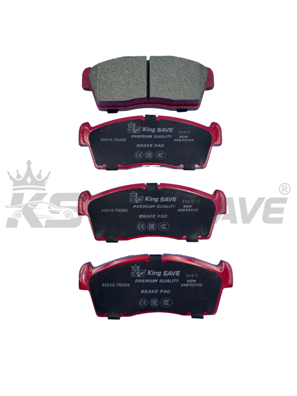 Ceramic brake pad set, Front axle ( SUZUKI - 55810-76G00)