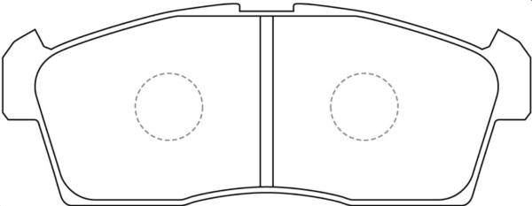 Ceramic brake pad set, Front axle ( SUZUKI - 55810-76G00)