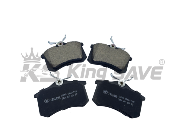 Ceramic brake pad set, Front axle ( D340 AUDI) VOLKSWAGEN D1017