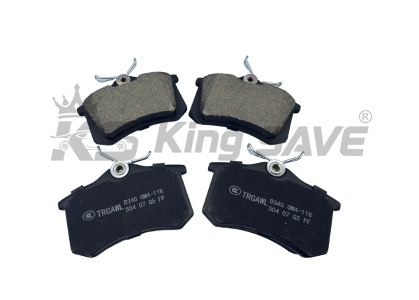 Ceramic brake pad set, Front axle ( D340 AUDI) VOLKSWAGEN D1017