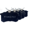 Ceramic brake pad set, Front axle ( D340 AUDI) VOLKSWAGEN D1017