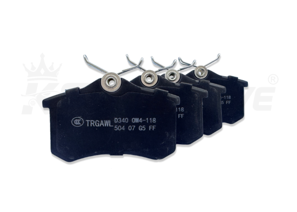 Ceramic brake pad set, Front axle ( D340 AUDI) VOLKSWAGEN D1017