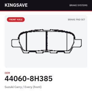 Front Brake Pad Set for Suzuki Carry / Every (front) – OEM 44060-8H385 – KingSave