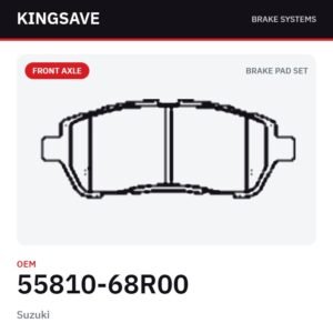 Front Brake Pad Set for Suzuki – OEM 55810-68R00 – KingSave