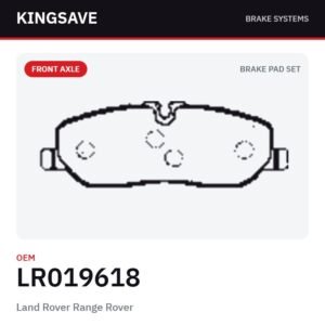 Front Brake Pad Set for Land Rover Range Rover – OEM LR019618 – KingSave Front Brake Pad Set for Land Rover Range Rover – OEM LR019618 – KingSave